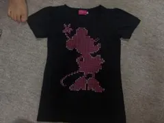 Disney Resort ミニーマウス 半袖Tシャツ ブラックのサムネイル