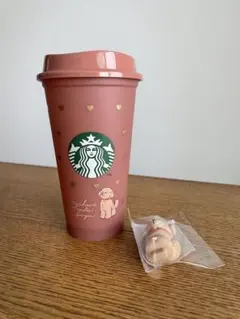 スタバ バレンタイン カラーチェンジングリユーザブルカップ473ml ベアリスタ