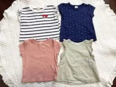 プティマイン 80cm 半袖Tシャツ 4枚セット