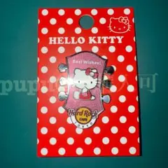 【新品・未開封】ハードロックカフェ　ハローキティ　ピンバッジ/ピンズ　上野 2025年最新】ハードロックカフェ ピンバッジ キティの人気