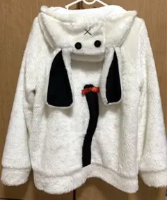 ACDC RAG うさ耳 ねこしっぽ モコモコパーカーのサムネイル
