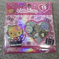 【正規品】ハローキティ　おはじきシール　クリスタルシール ギャル 日焼けキティ