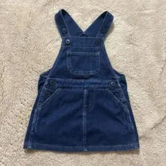 無印良品　オーバーオールスカート　90サイズ