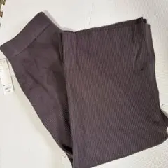GU リブニットスカート チャコール Mサイズ 新品