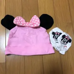ベビー　ミトン　帽子　ミニーちゃん