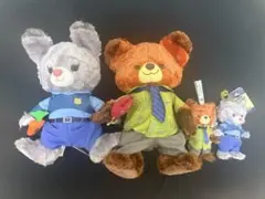 ズートピア ニック ジュディ ユニベアシティ ぬいぐるみ キーチェーン