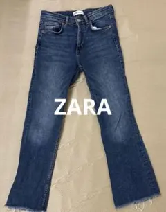 ZARA ブーツカットデニム EUR38