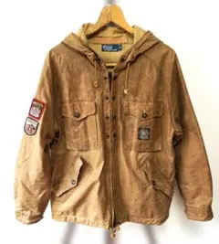 POLO RALPH LAUREN オイルドフーデットジャケット Lのサムネイル