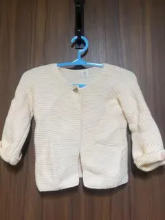 【プチバトー】薄いピンクカーディガン 74センチ　12months