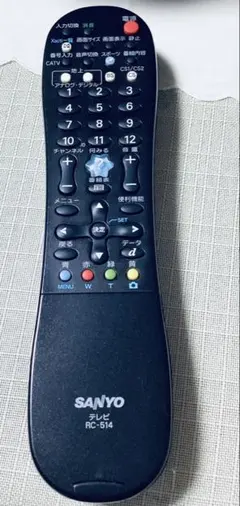【中古】「非常に良い」サンヨー テレビリモコン RC-514 蓋無 Amazon.co.jp: サンヨー テレビリモコン RC-514 蓋無 : 家電＆カメラ