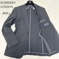 シルク混　BURBERRY LONDON テーラードジャケット 40(L)のサムネイル