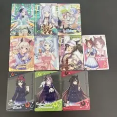 ウマ娘　カード まとめ売り 10枚セット ウエハース セブンイレブン