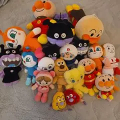 アンパンマンのなかまたち ぬいぐるみ セット 19体