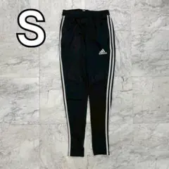 アディダス　トラックパンツ　ブラック　メンズ　S パフォーマンスロゴ