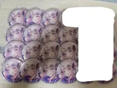 乃木坂46 14th バスラ 限定缶バッジ 17個まとめ売り 井上 遠藤 瀬戸口
