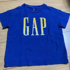 GAP 3歳用 Tシャツ 青　ロゴ　100