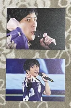 嵐 グッズ 映画 5×20 ポストカードセット A B  二宮和也　2枚セット