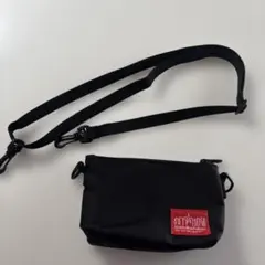 【美品】　マンハッタン ポーテージ　2way ショルダーバッグ　ポーチ　ブラック