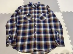 【美品】URBAN RESEARCH リネン100% チェックシャツ サイズ40のサムネイル