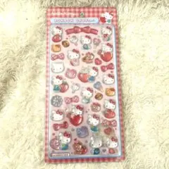 【国内正規品】ハローキティ　サンリオ第二弾 ボンボンドロップシール　レッド　赤