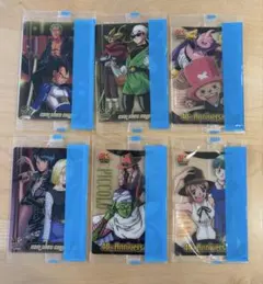 ドラゴンボール×ワンピース ジャンプ40周年 森永ウエハースカード