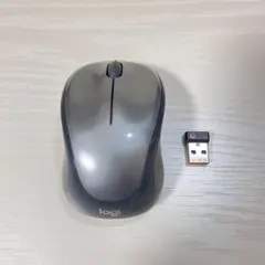 logi ワイヤレスマウス M235 グレー