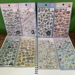 【新品/正規品】ボンボンドロップシール　動物　クーリア　8種まとめセット