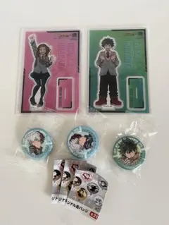 くら寿司　アクリルスタンド　缶バッジ　マグネット　僕のヒーローアカデミア　まとめ