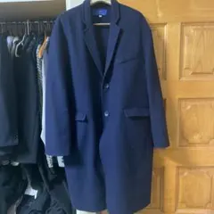 URBAN RESEARCH チェスターコート 38 ネイビー