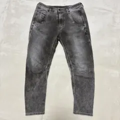 y022408 DIESEL デニムジーンズ　ダメージ　ストレッチ　25