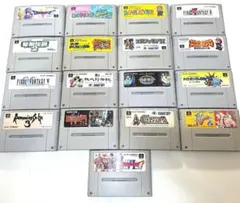 スーパーファミコンソフト17本セット