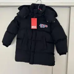 美品✨️DIESELキッズダウンジャケット パフジャケット ロゴ刺繍110