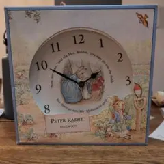 ピーターラビット　掛け時計　新品未使用品　SEIKO ピーターラビット 掛け時計 新品未使用品 SEIKO インテリア小物