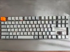 Logitech K855 グレー/オレンジキーボード 本体 - メルカリ