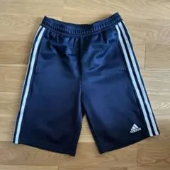 adidas ハーフパンツ ネイビー ジャージ