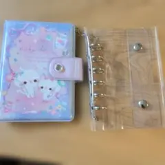 猫キャラクター リングバインダー 　2つセット
