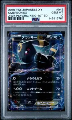 PSA10 ブラッキーEX RR XY10 042/078 めざめる超王 1ED - メルカリ