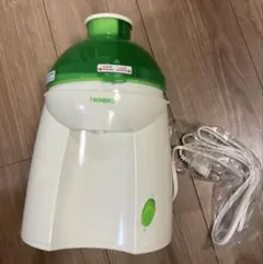 お値下げ！TWINBIRD ジュース抽出器 ホワイト・グリーンのサムネイル