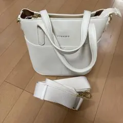 FIRANO ホワイト トートバッグ