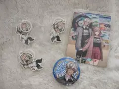 くら寿司　にじさんじコラボ　イブラヒム　めじるしチャーム、缶バッジ、カード