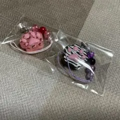 肉球ストラップ 2個セット
