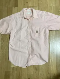 ピンク 半袖シャツ ポケット付きのサムネイル