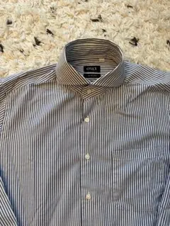 ONLY ストライプ 長袖シャツ ブルー/ホワイト