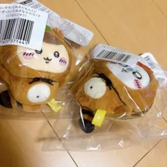 ちいかわ たぬきだもんくじ 2点セット くりまんじゅう モモンガ