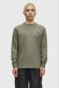 ド*迎様 Fred Perry フレッドペリー　ロンT