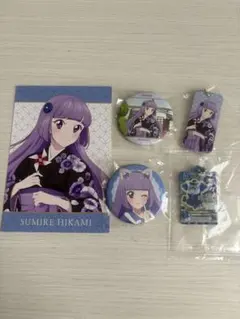 アイカツ！ 氷上スミレ グッズ まとめ売り 缶バッジ チケットライク