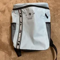 大容量　スヌーピー 水色　リュック　スクエアボックス