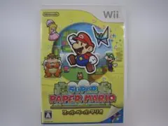 Z001 中古 Wii スーパーペーパーマリオ 動作確認済 任天堂