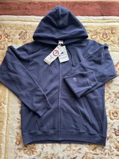 ※値下★送料込【未使用】チャンピオン パーカー アメリカ製 ネイビー 希少XL