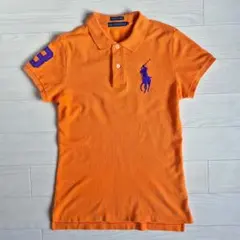 ラルフローレン The Skinny Polo レディースM オレンジ